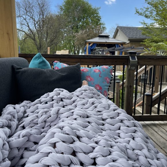 Handmade weighted blanket - Picture 5 of 6